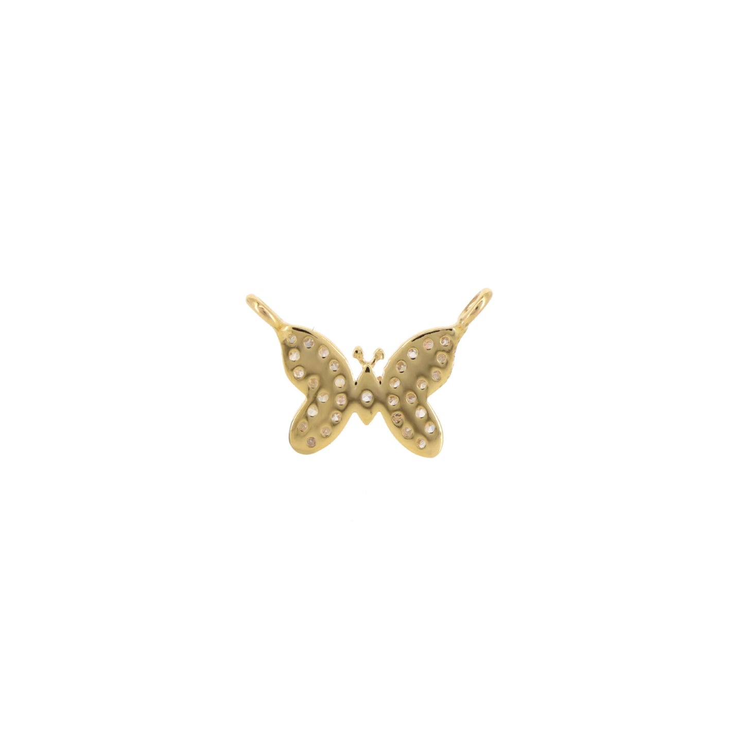 Butterfly Charm Tone Butterfly Link Charms Jewelry Making Supplies Bracelet 14K Gold