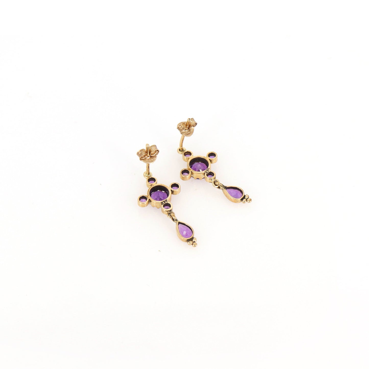 9K Yellow Earring Gold