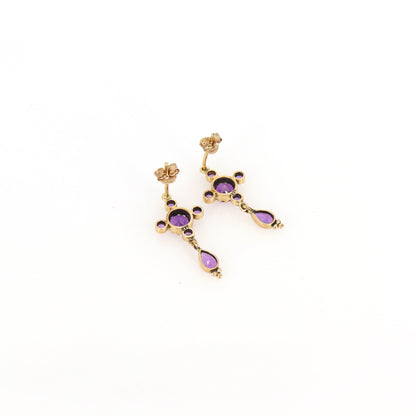 9K Yellow Earring Gold