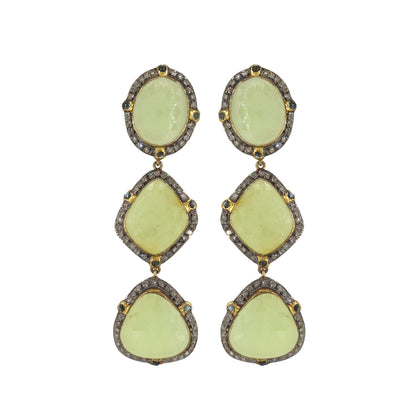 Sapphire London Blue Topaz Gemstone Earring