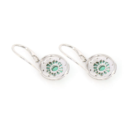 Emerald Earring Gold