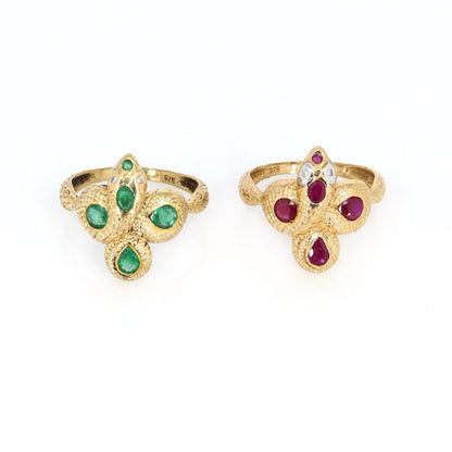 Snake Ring Gold