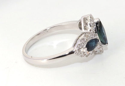 White Beautiful Ring 14K Gold