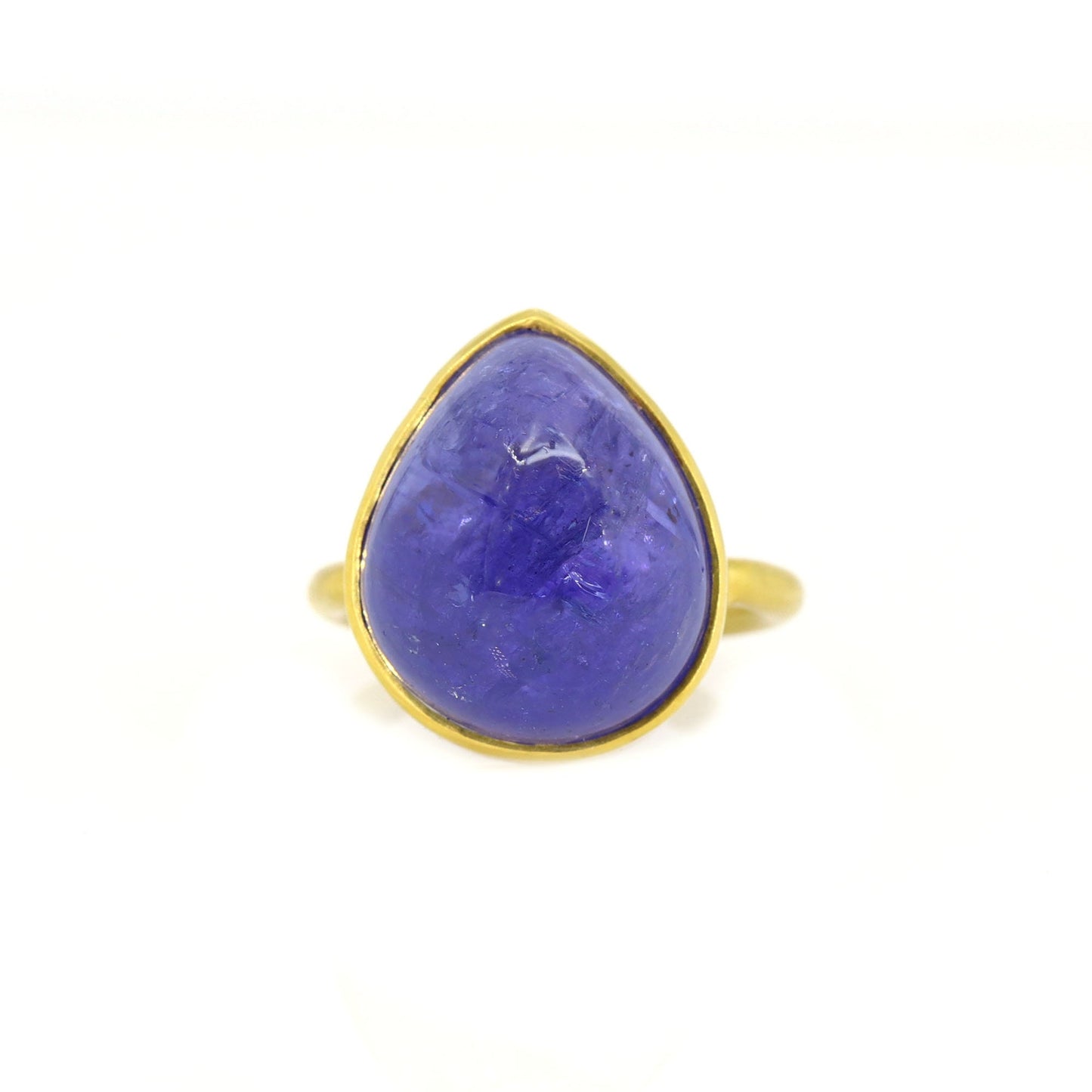 Silk Tanzanite Ring Gold
