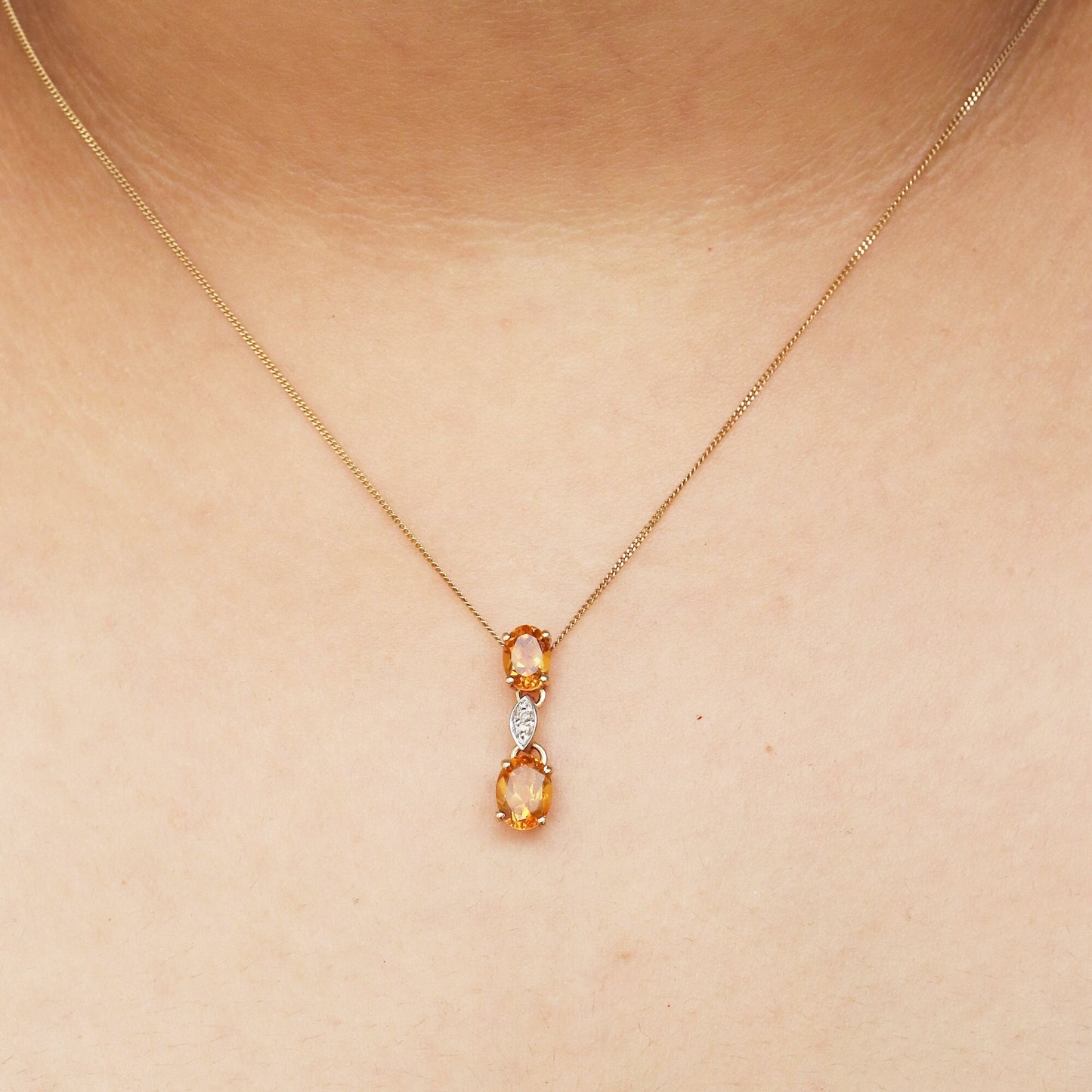 Thanksgiving Necklace 14K Gold