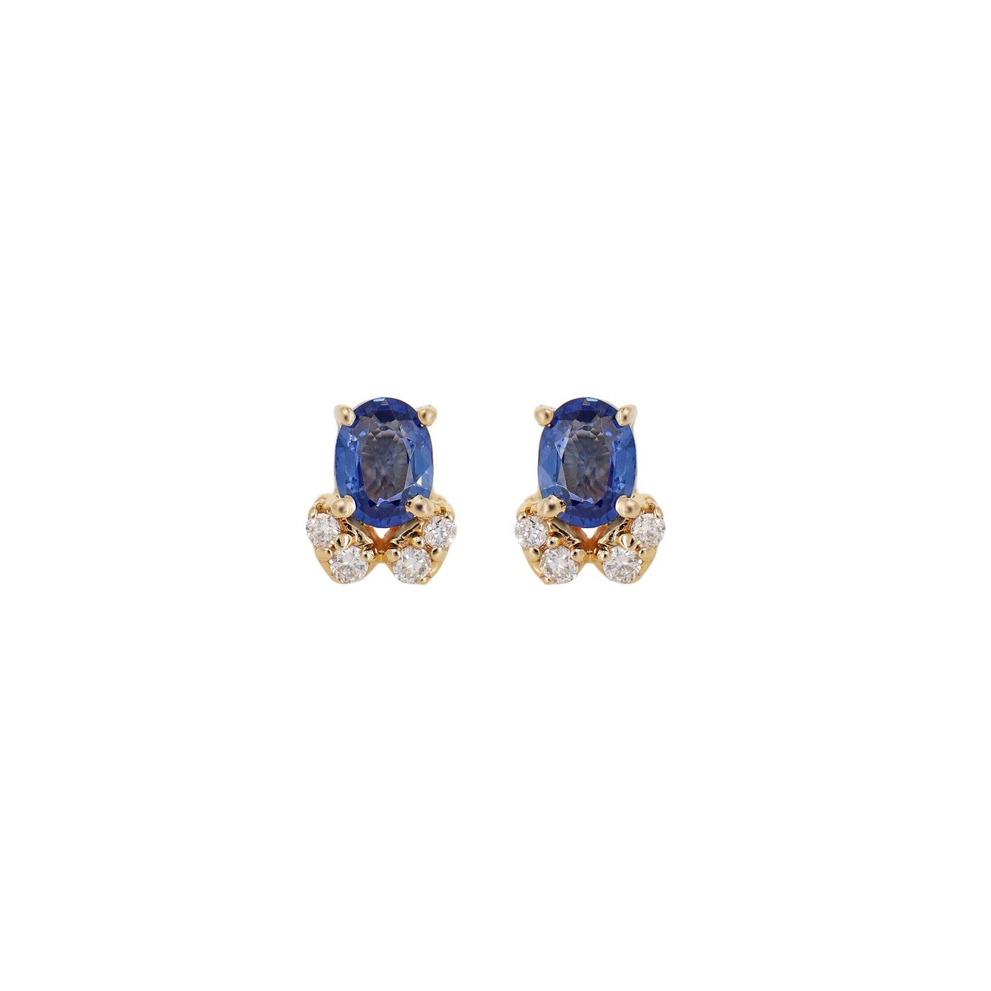 Sapphire Earring 14K Gold