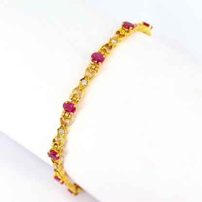 Yellow Bracelet 18K Gold