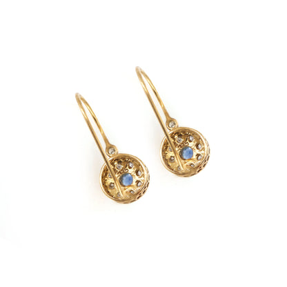 Art Deco Antique Vintage Earring Gold