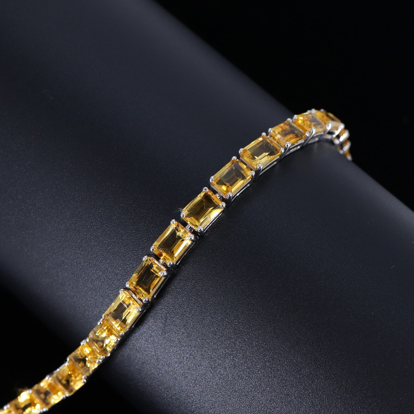 Citrine Bracelet Silver