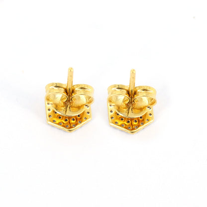 Yellow Earring 18K Gold