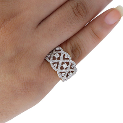 Studded Ring 18K Gold