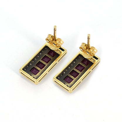 9K Yellow Earring Gold