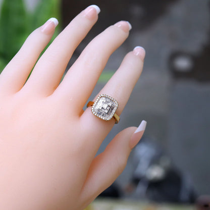Baguette Tapered Ring 18K Gold