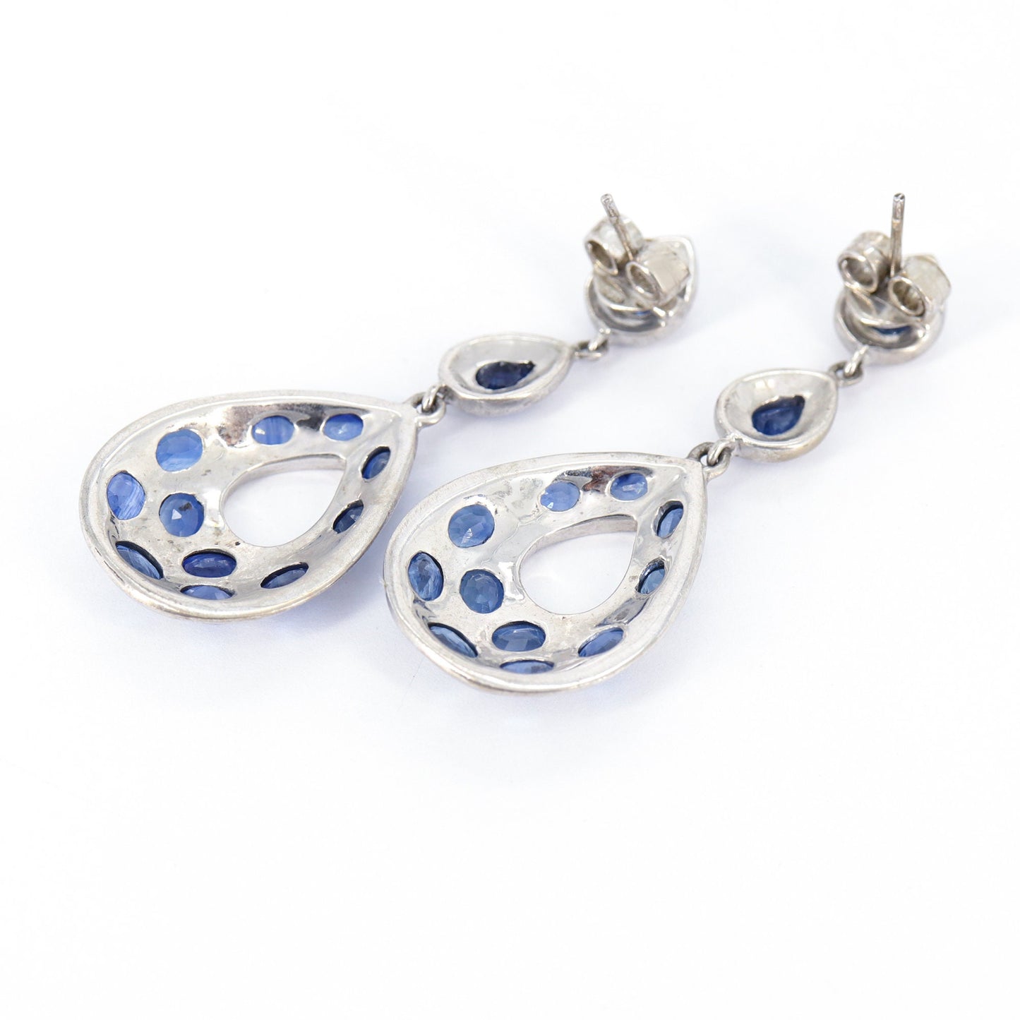Blue Sapphire Earring