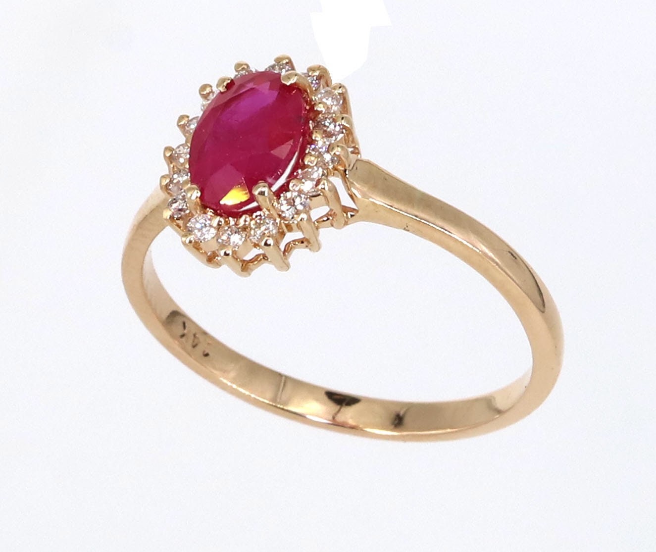 Ruby Ring 14K Gold