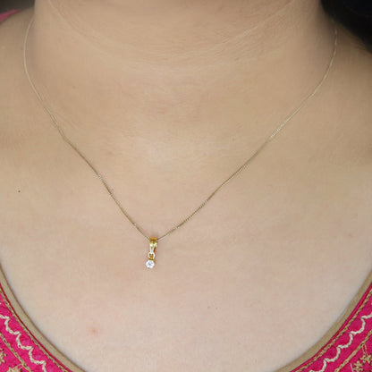 Illusion Pendant 18K Gold