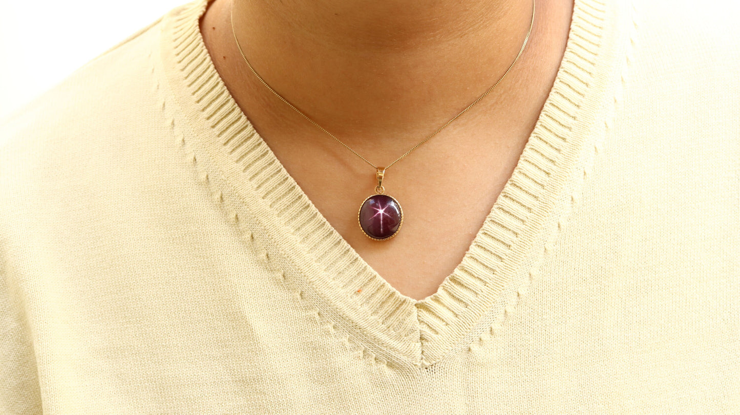 Yellow Pendant 14K Gold