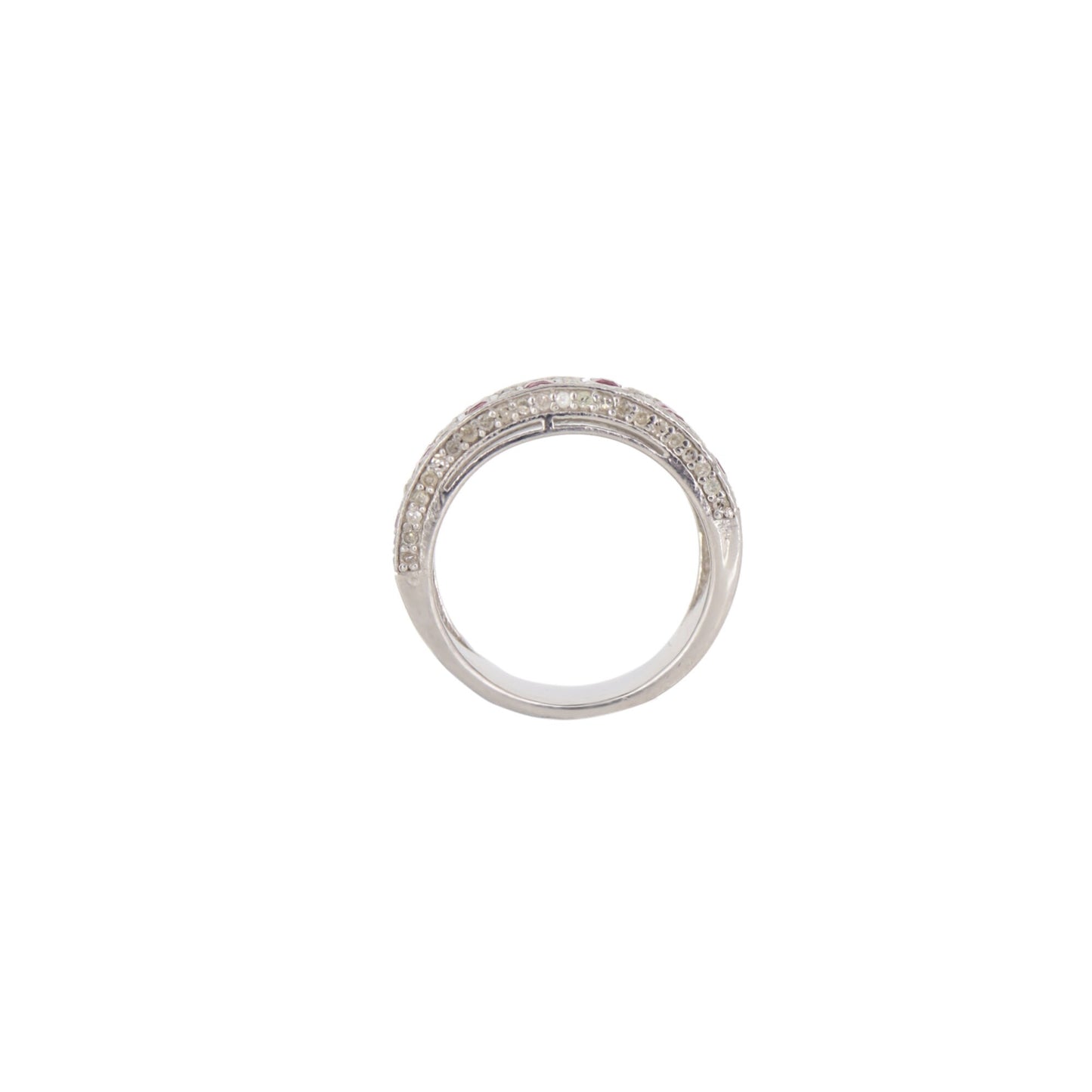 Ruby Ring Silver