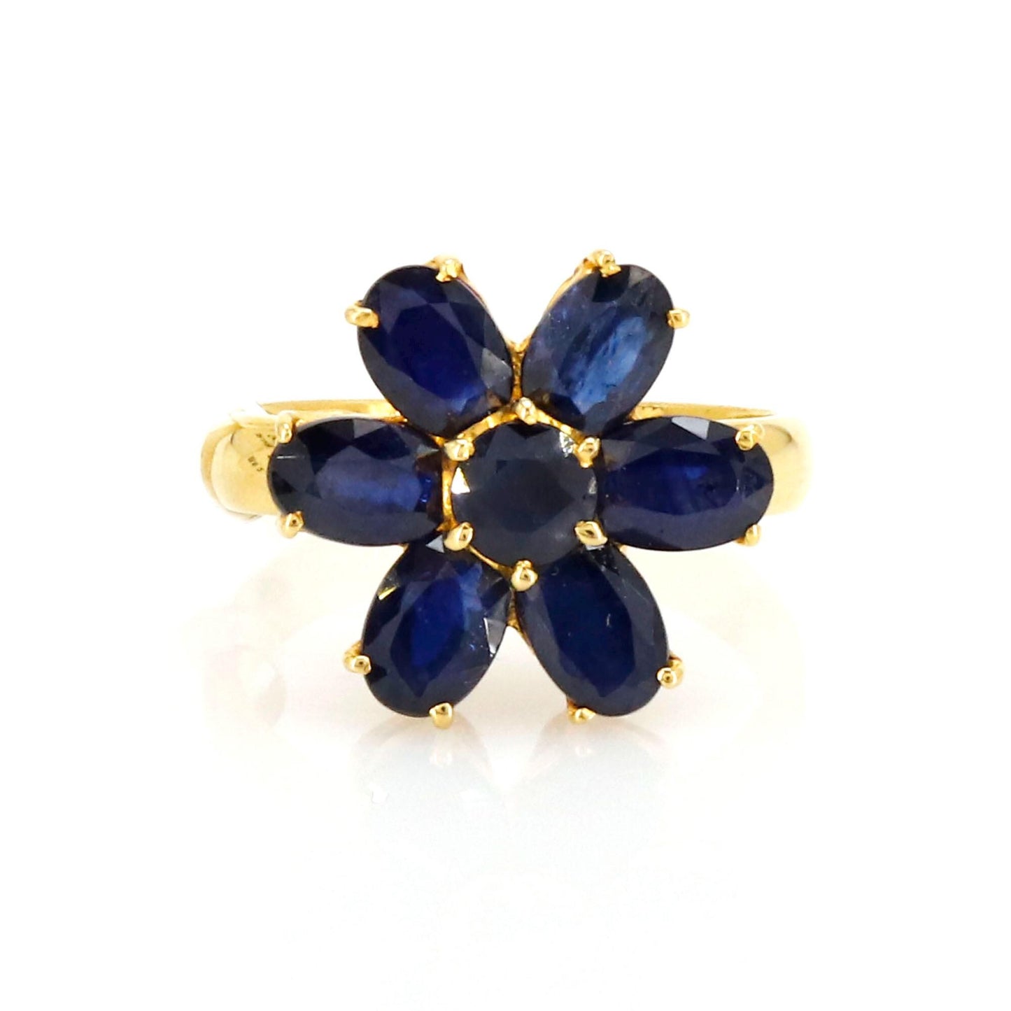 Yellow Sapphire Ring 14K Gold