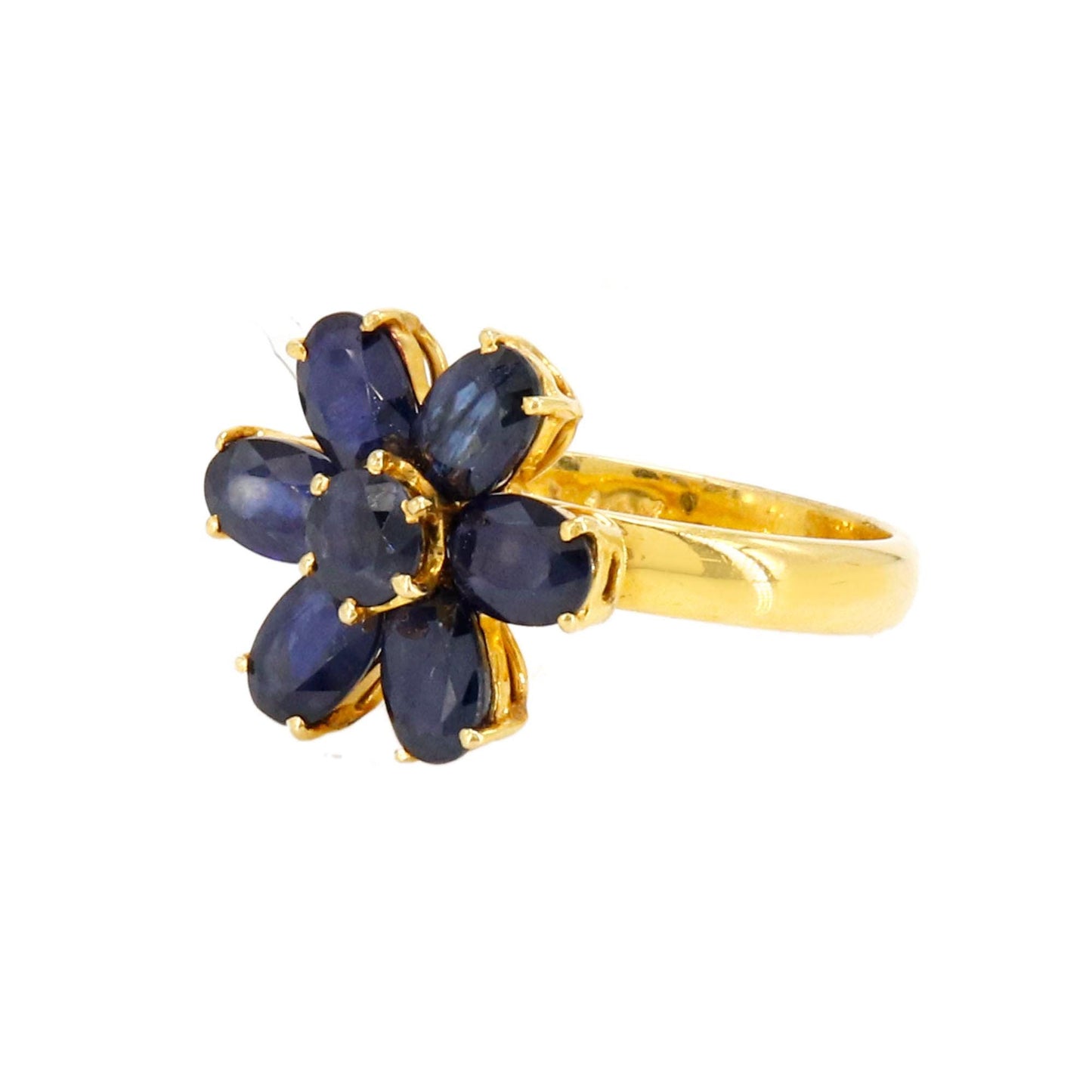Yellow Sapphire Ring 14K Gold