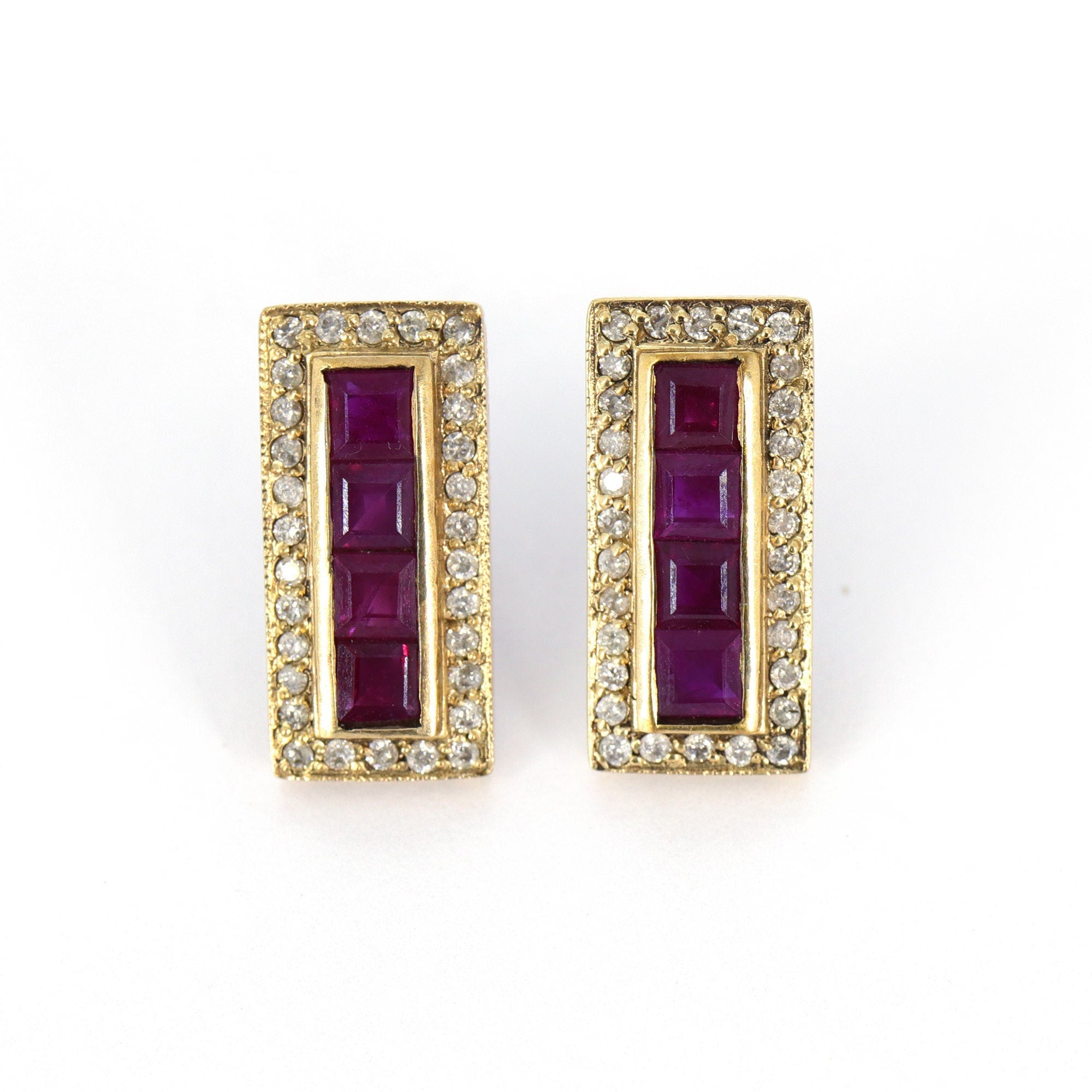 9K Yellow Earring Gold