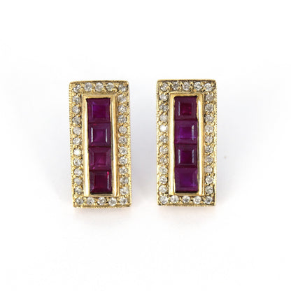 9K Yellow Earring Gold