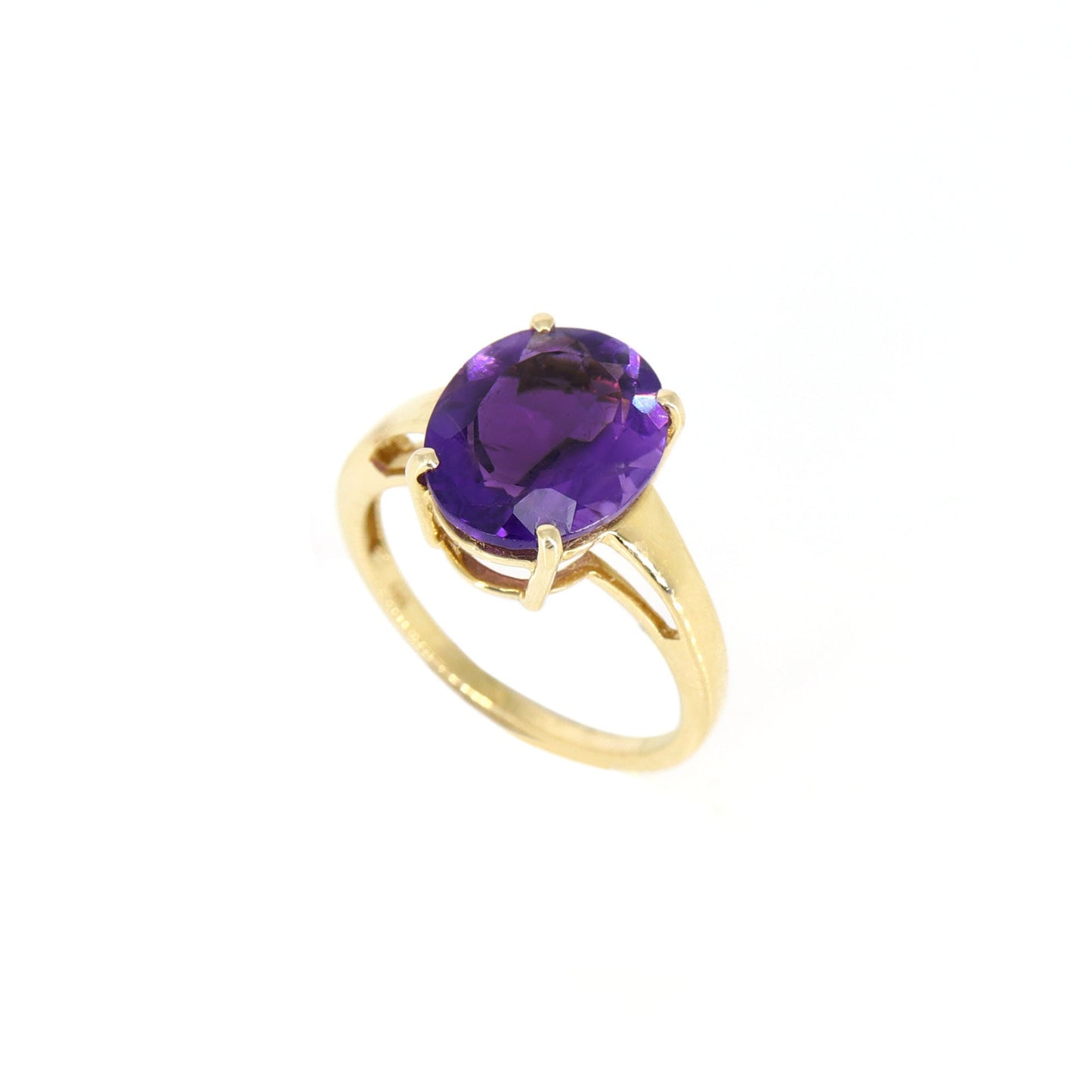 Amethyst Ring 14K Gold
