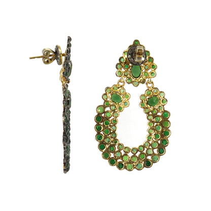 Beautiful Chrome Diopside Earring
