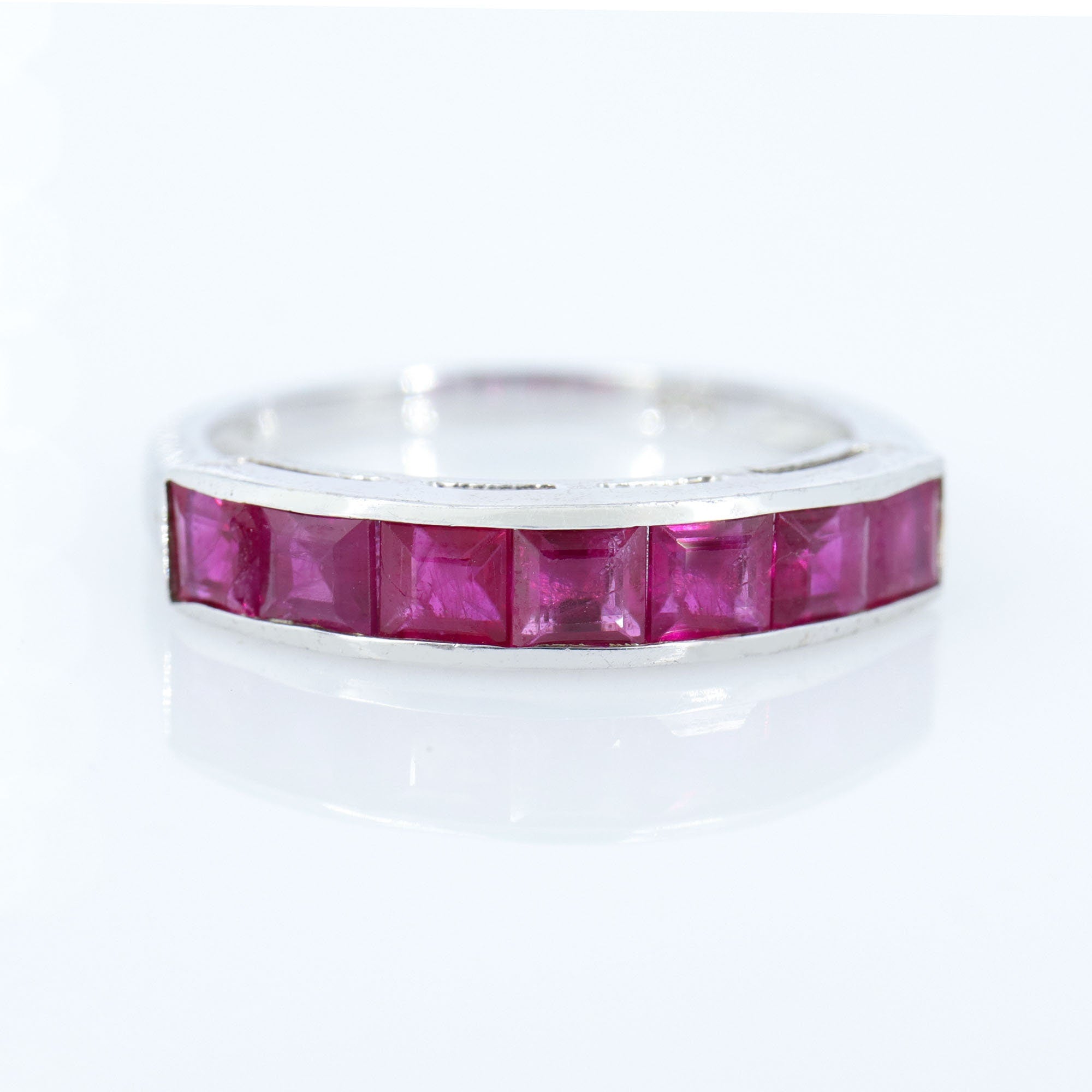 Ruby Ring Silver