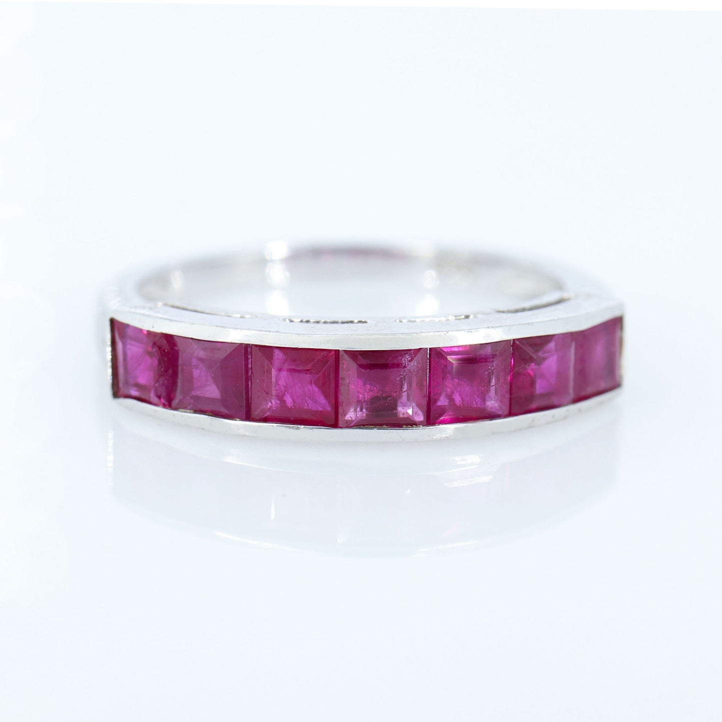 Ruby Ring Silver