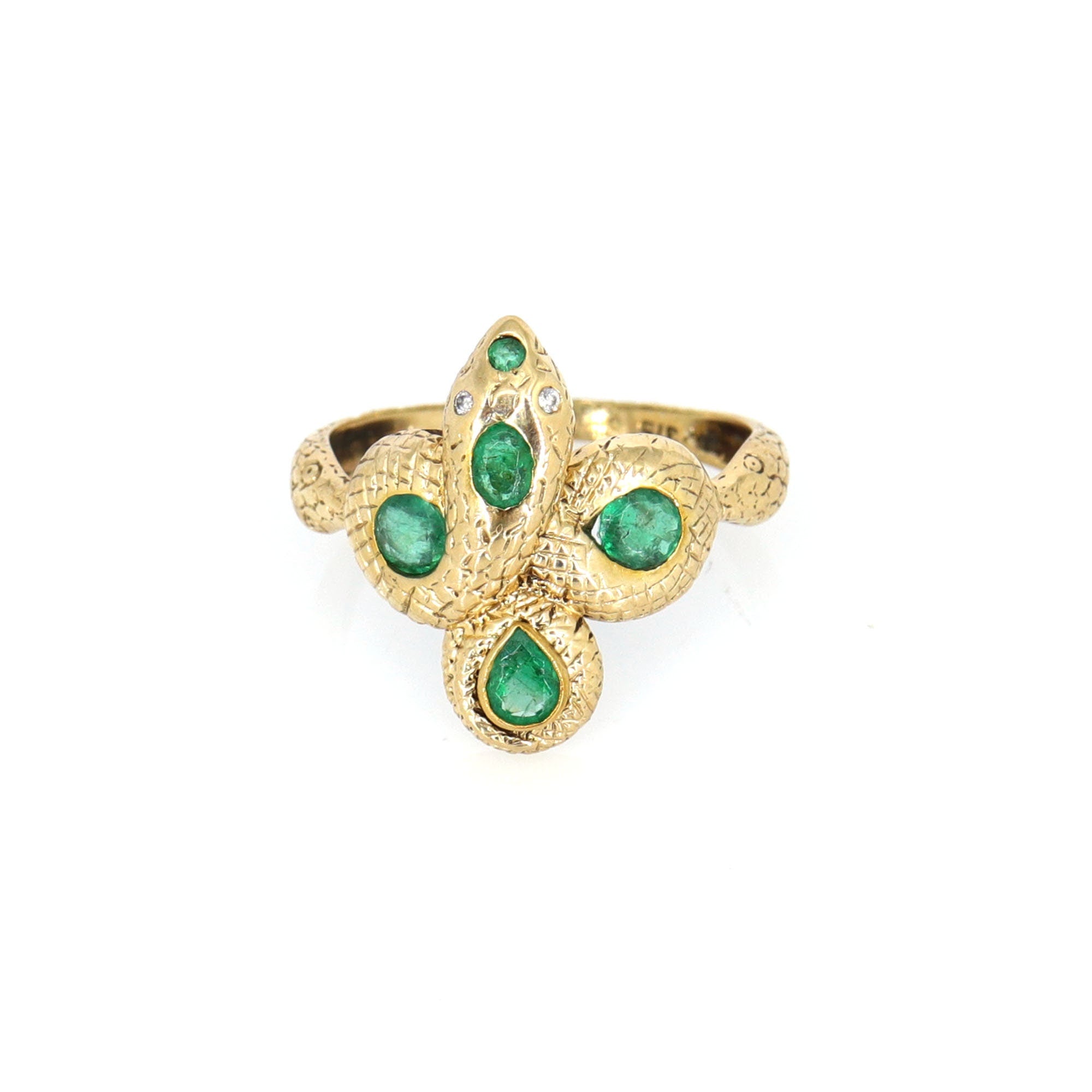 Snake Ring Gold