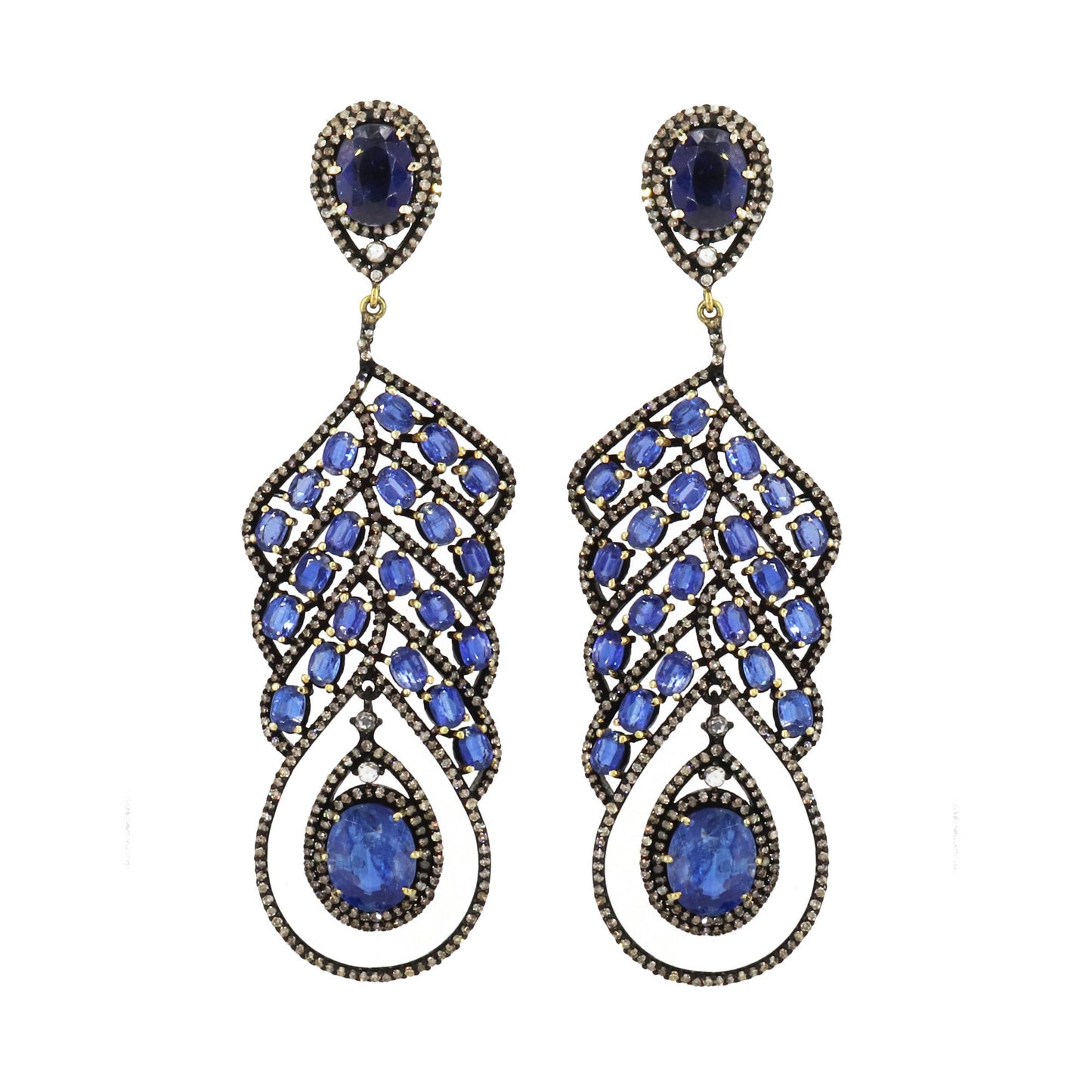 Blue Kyanite Earring