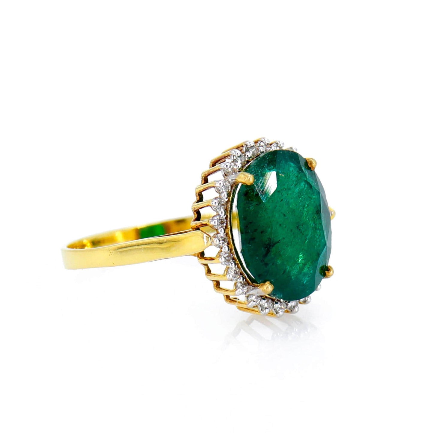 Emerald Ring 14K Gold