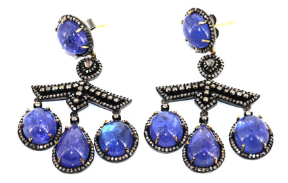 Exclusively Designed Vintage Replica Victorian Earring Gold