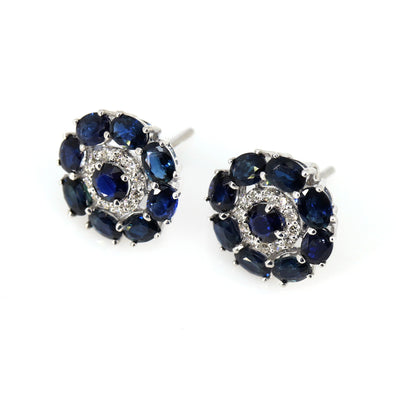 Sapphire Earring 14K Gold