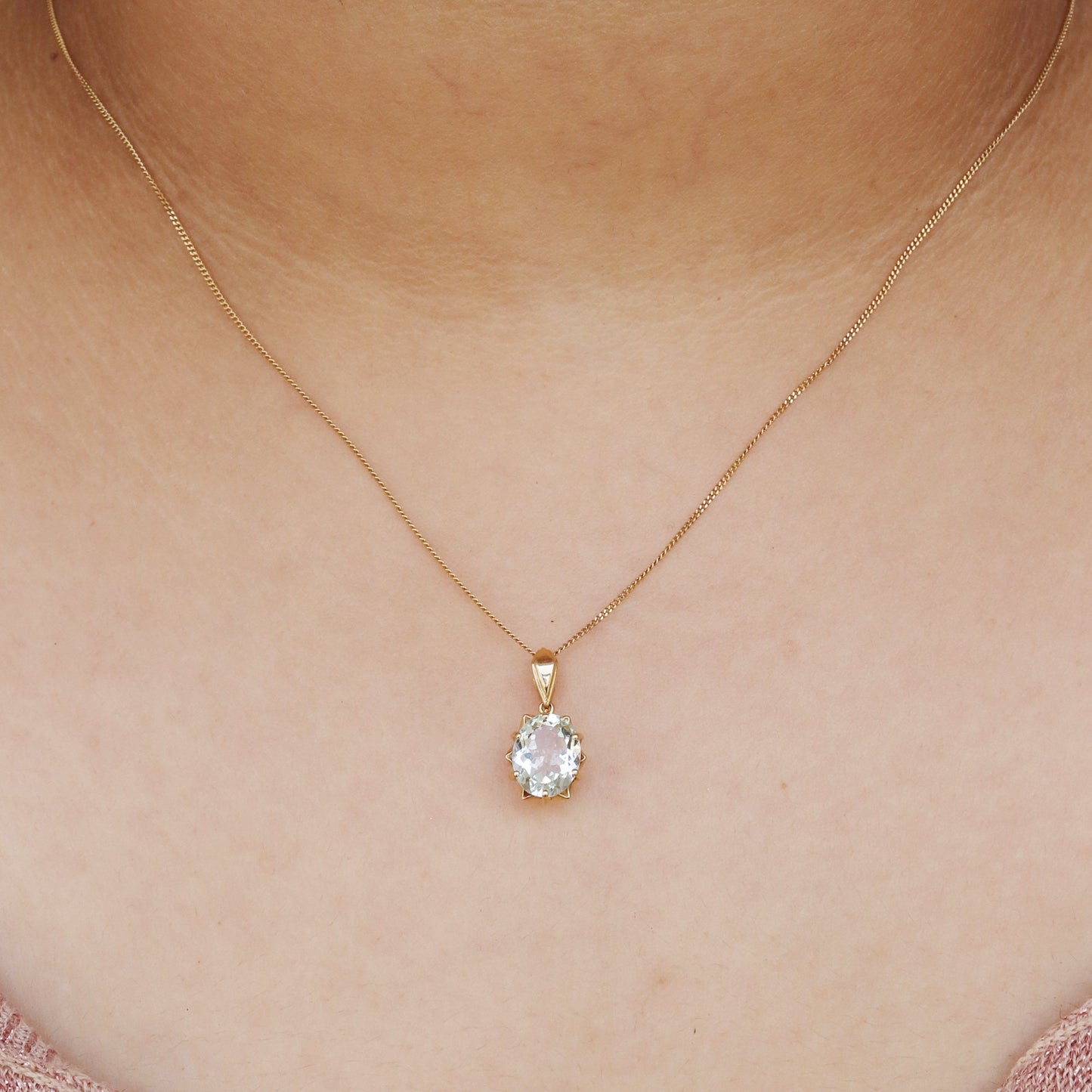 Yellow Pendant 14K Gold