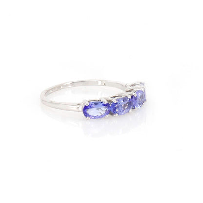 White Tanzanite Ring 14K Gold