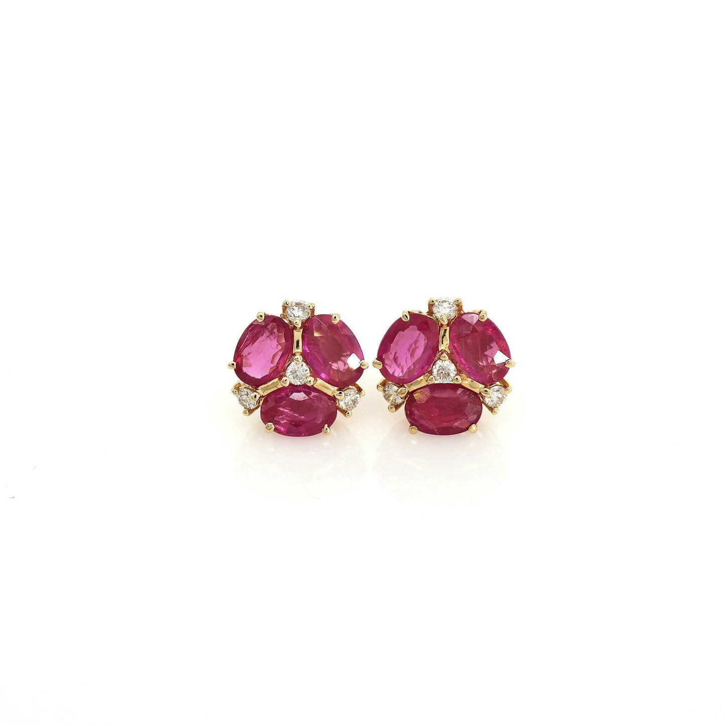 Ruby Earring 14K Gold