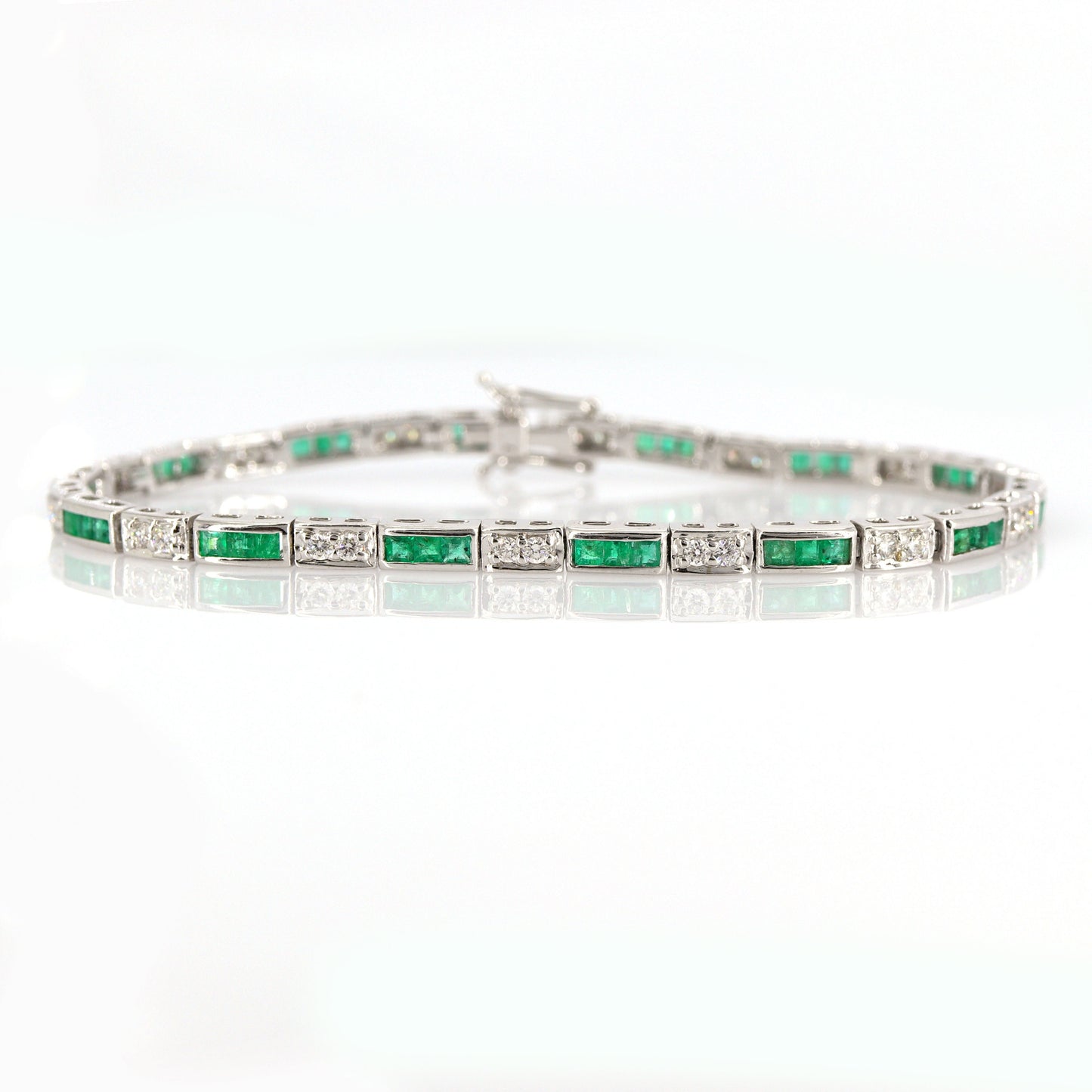 White Bracelet 14K Gold