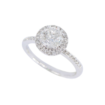 Marquise & Princess Cut Ring 18K Gold