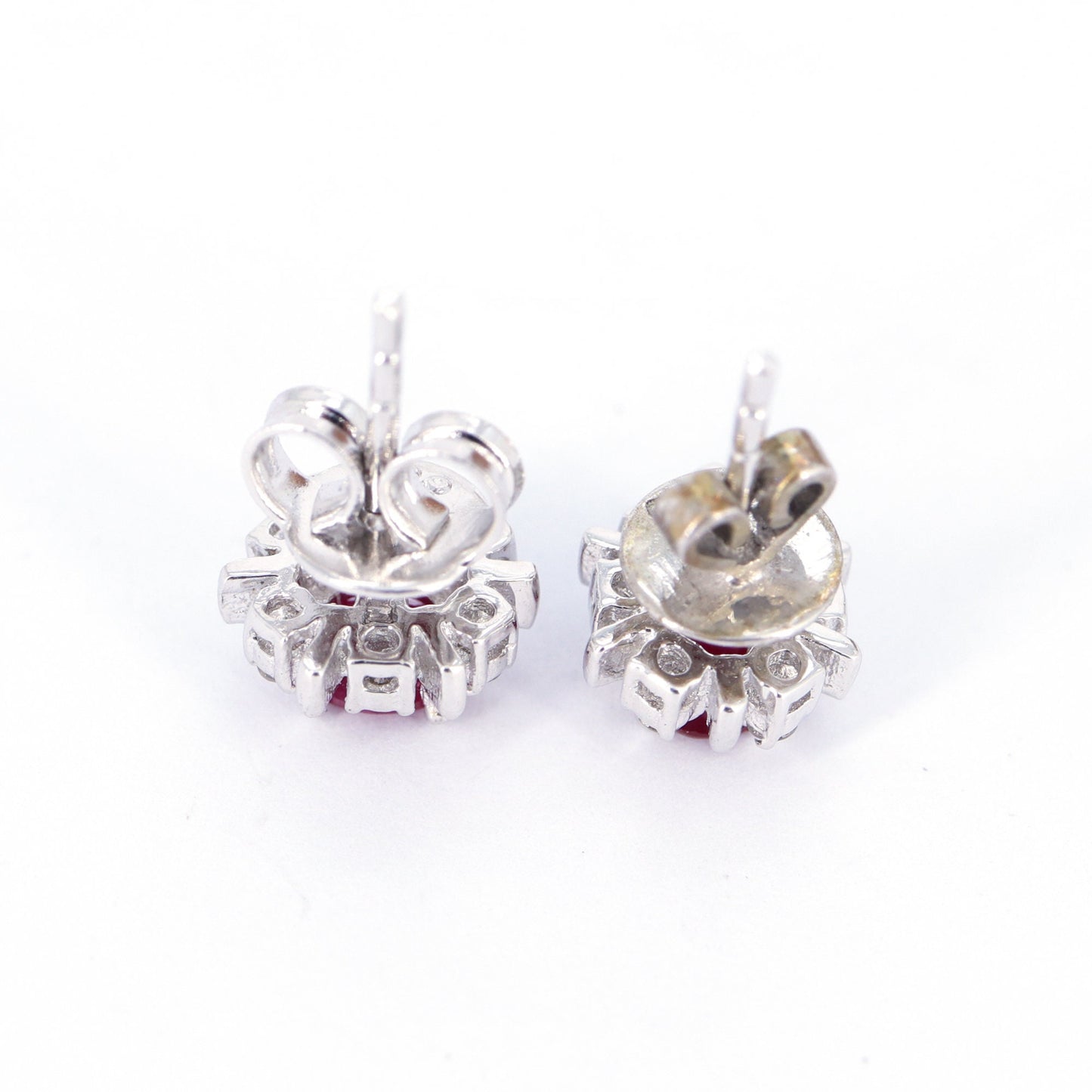 Ruby & Studs Studs Anniversary Wife Dainty Earring Silver