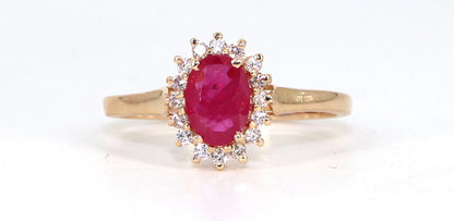 Ruby Ring 14K Gold