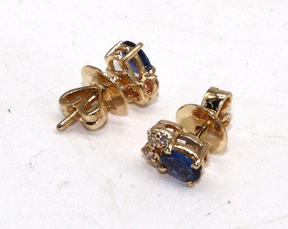 Sapphire Earring 14K Gold