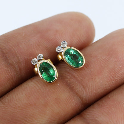 Yellow Earring 14K Gold