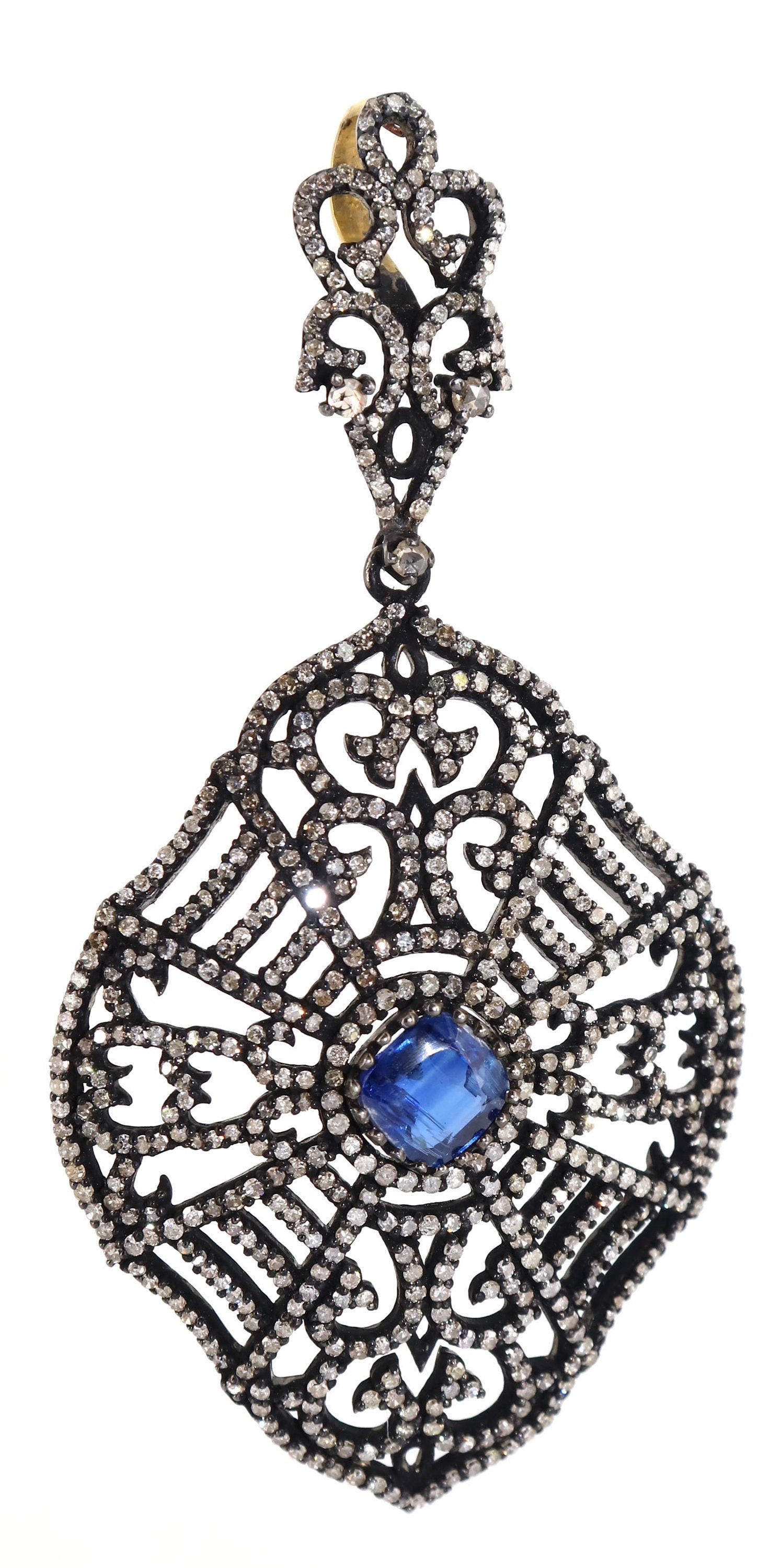 Exclusively Designed Vintage Replica Victorian Pendant Gold