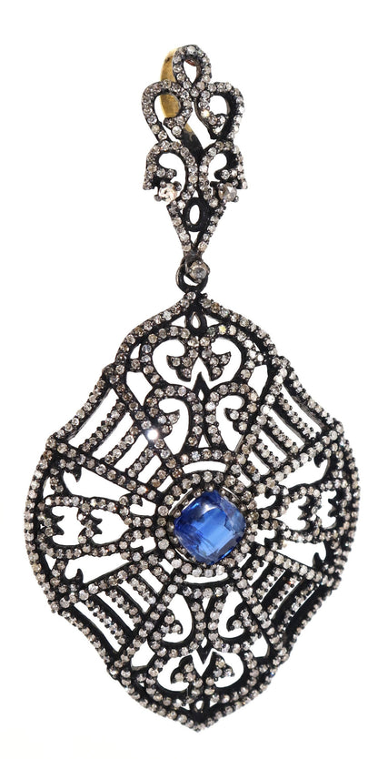 Exclusively Designed Vintage Replica Victorian Pendant Gold
