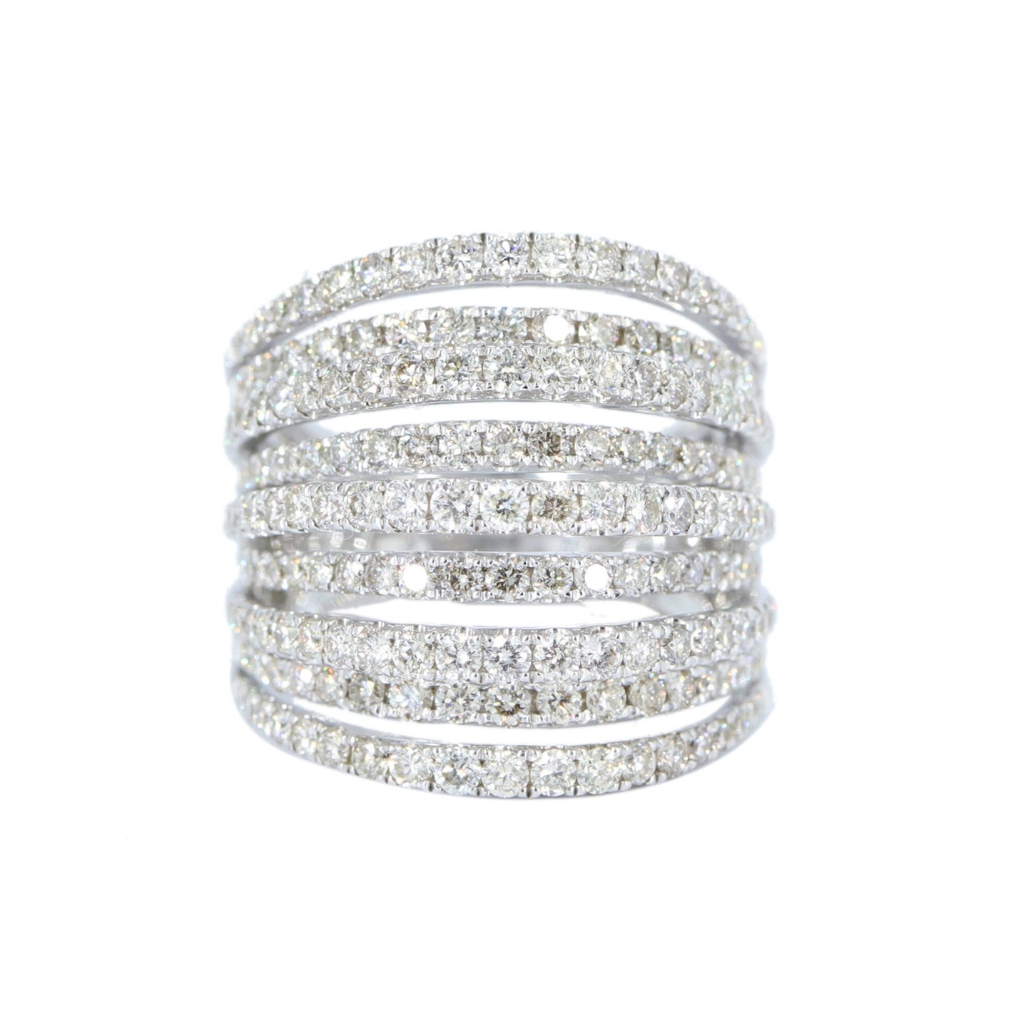 White Ring 18K Gold