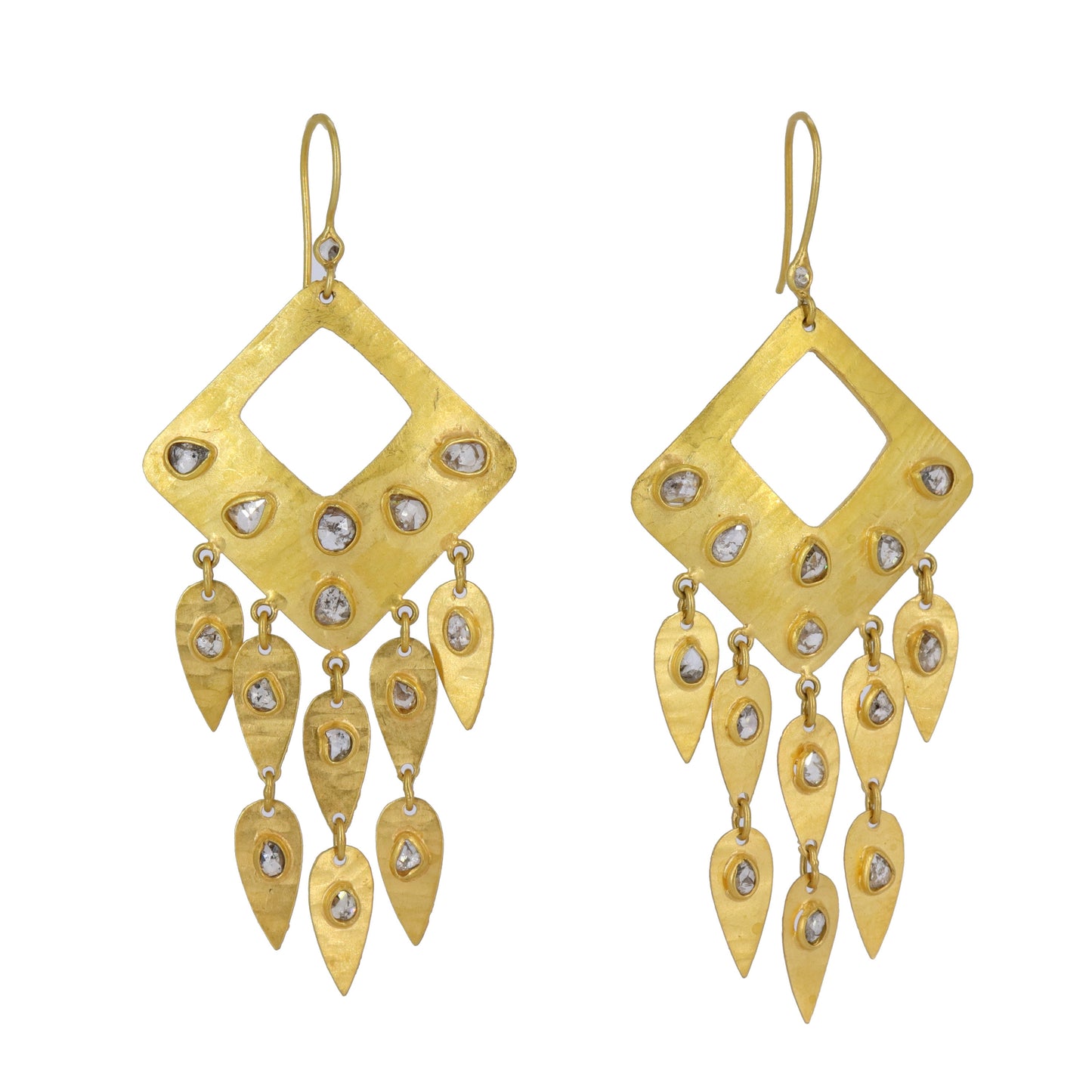 Yellow Earring 18K Gold