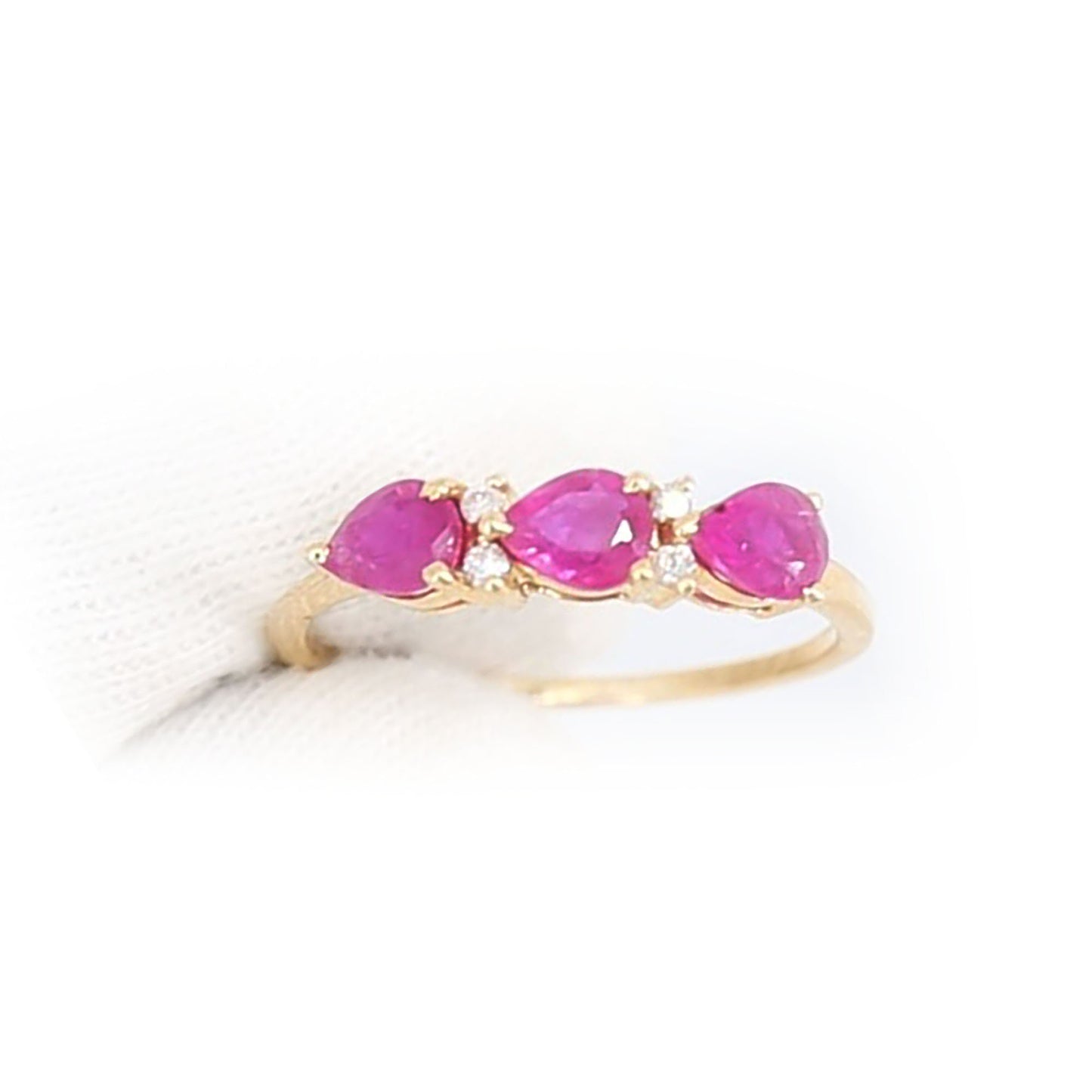 Yellow Beautiful Handcrafted Ring 14K Gold