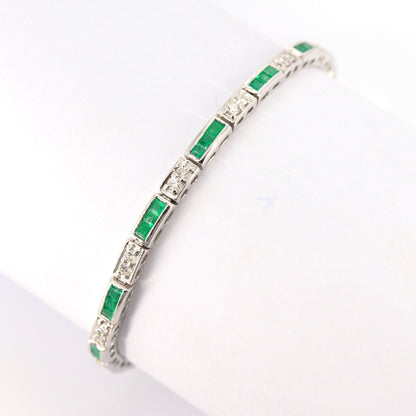 White Bracelet 14K Gold